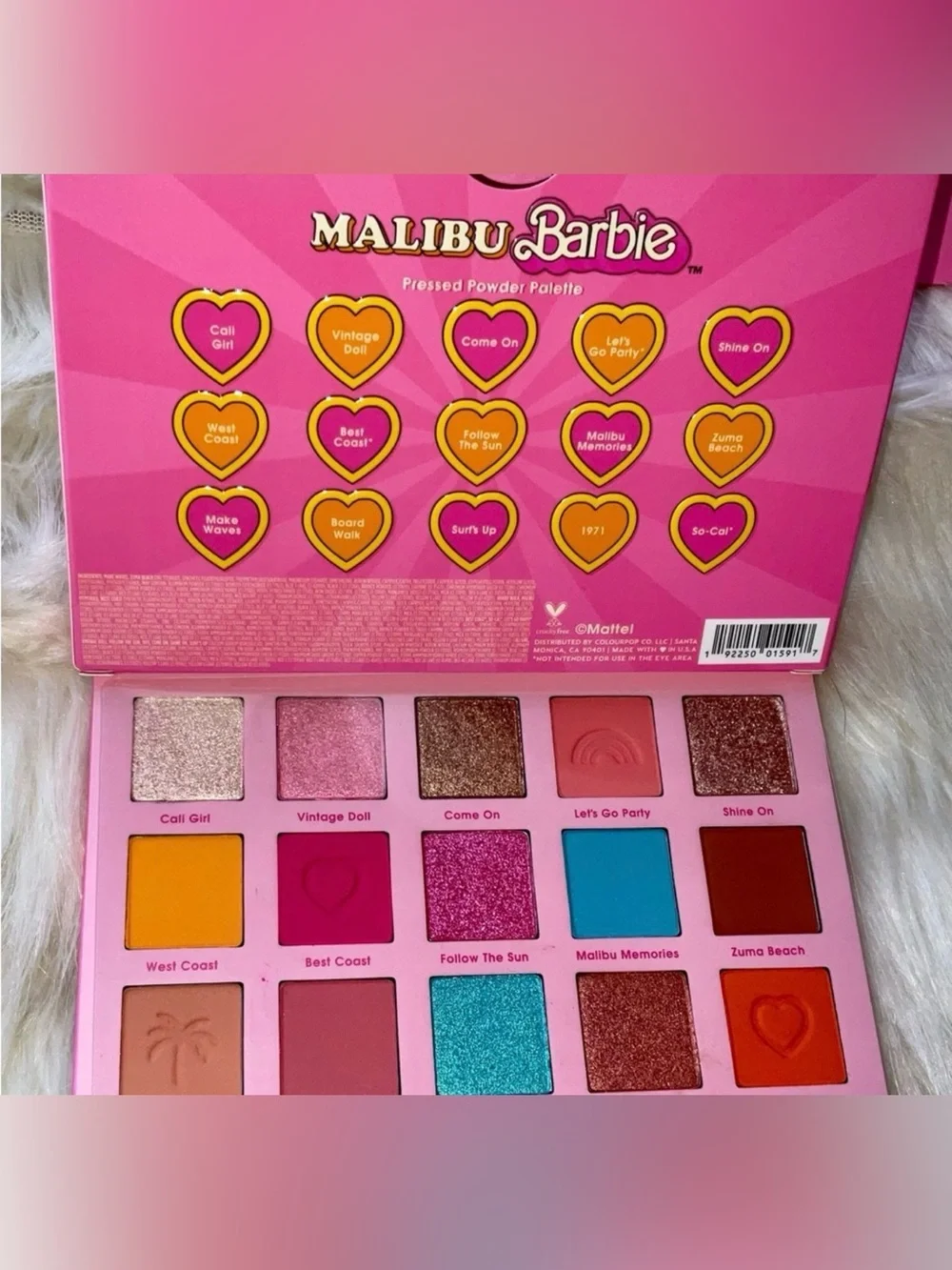 Colourpop x Malibu Barbie Limited Edition Full Collection Set ALL NEW in Box